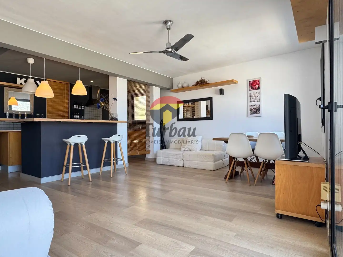Wohnzimmer von Wohnung zum Verkauf in Tossa de Mar mit Terrasse