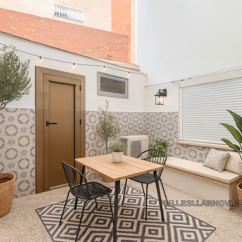 Terrace of Flat for sale in Mollet del Vallès  with Air Conditioner, Heating and Storage room