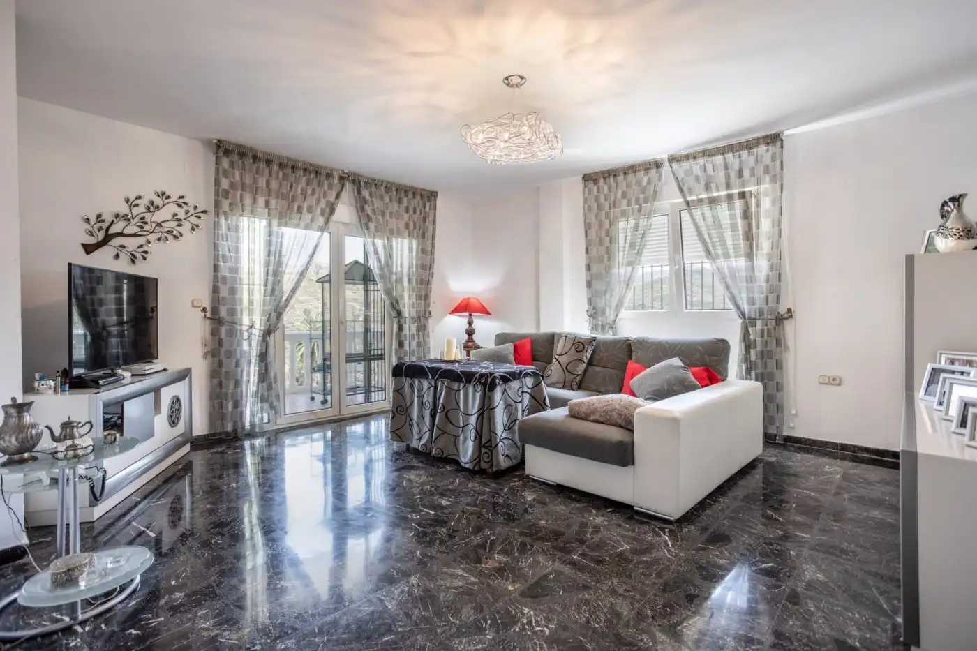 Sala de estar de Casa o chalet en venta en Dúdar con Aire acondicionado, Calefacción y Jardín privado