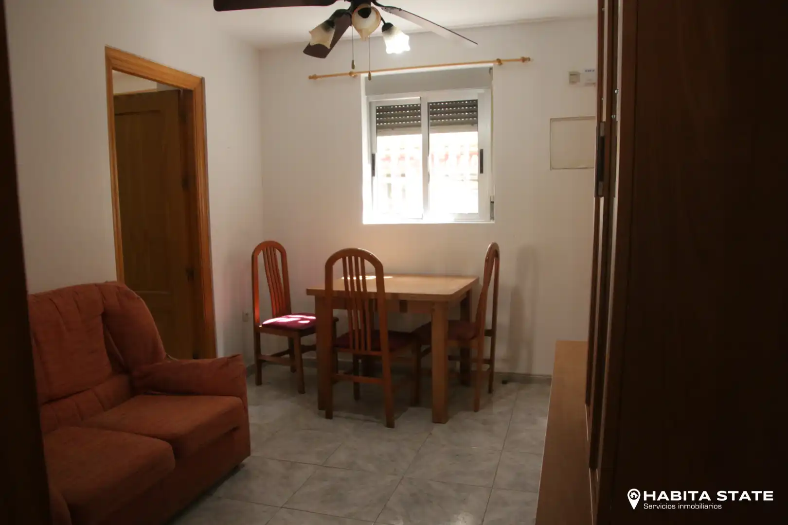 Dining room of Flat for sale in Almería  with Furnished, Oven and Washing machine