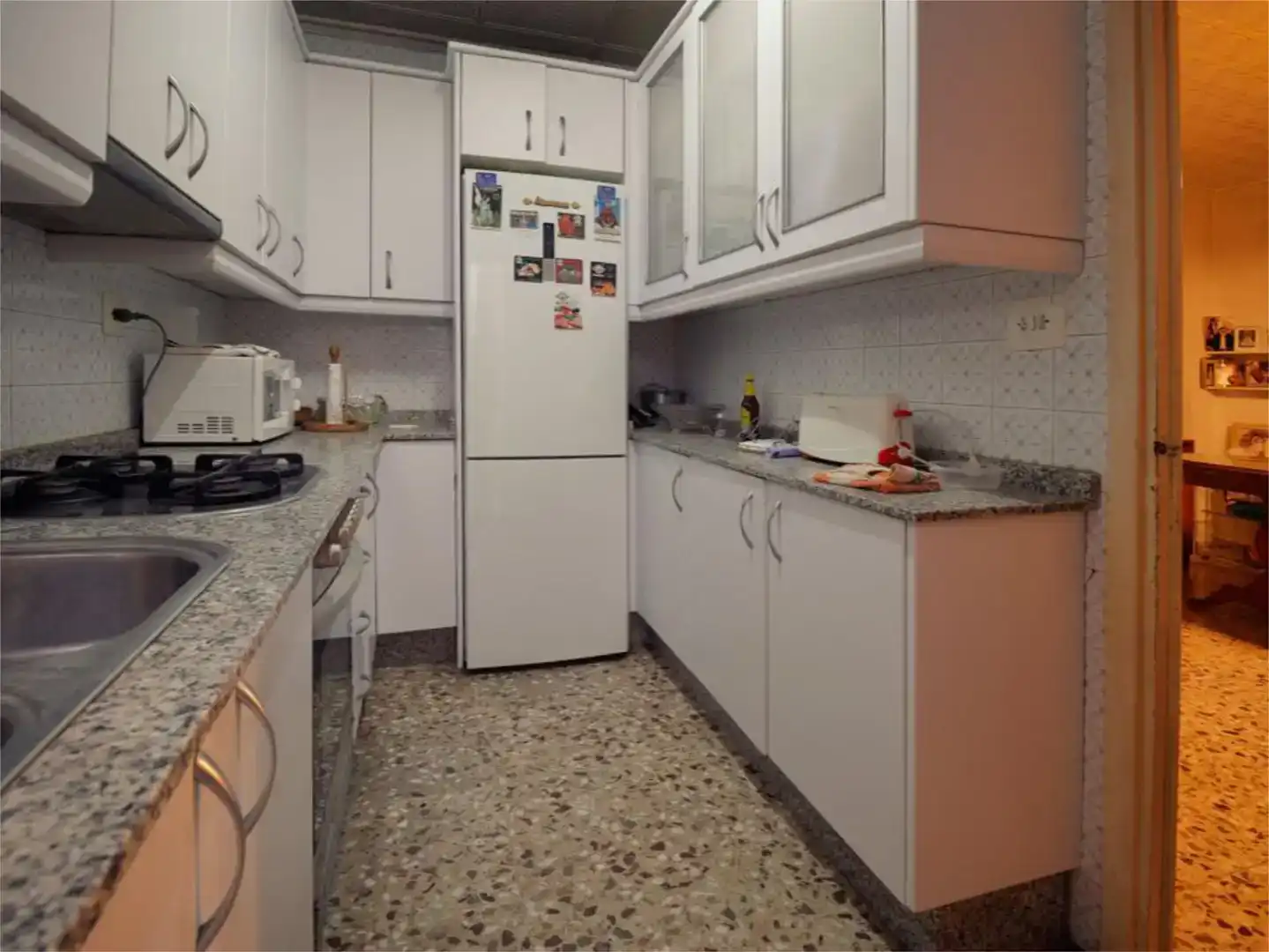 Cuina de Casa adosada en venda en  Murcia Capital amb Aire condicionat i Balcó