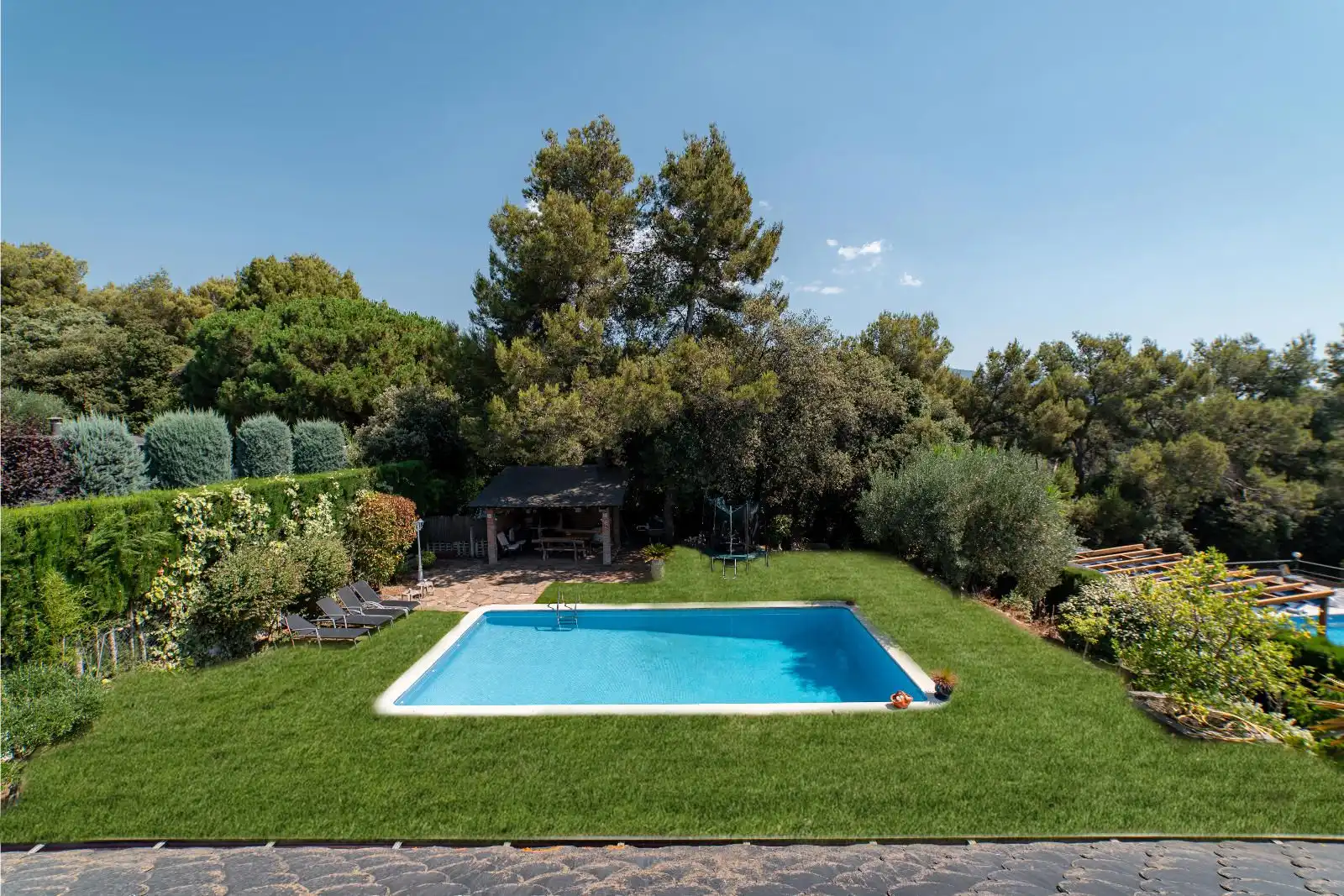 Detached house with pool for sale in Camí de Bigues, imagen 2