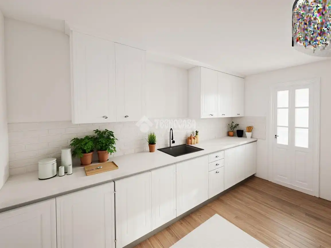 Küche von Wohnung zum Verkauf in Las Rozas de Madrid mit Klimaanlage, Heizung und Terrasse
