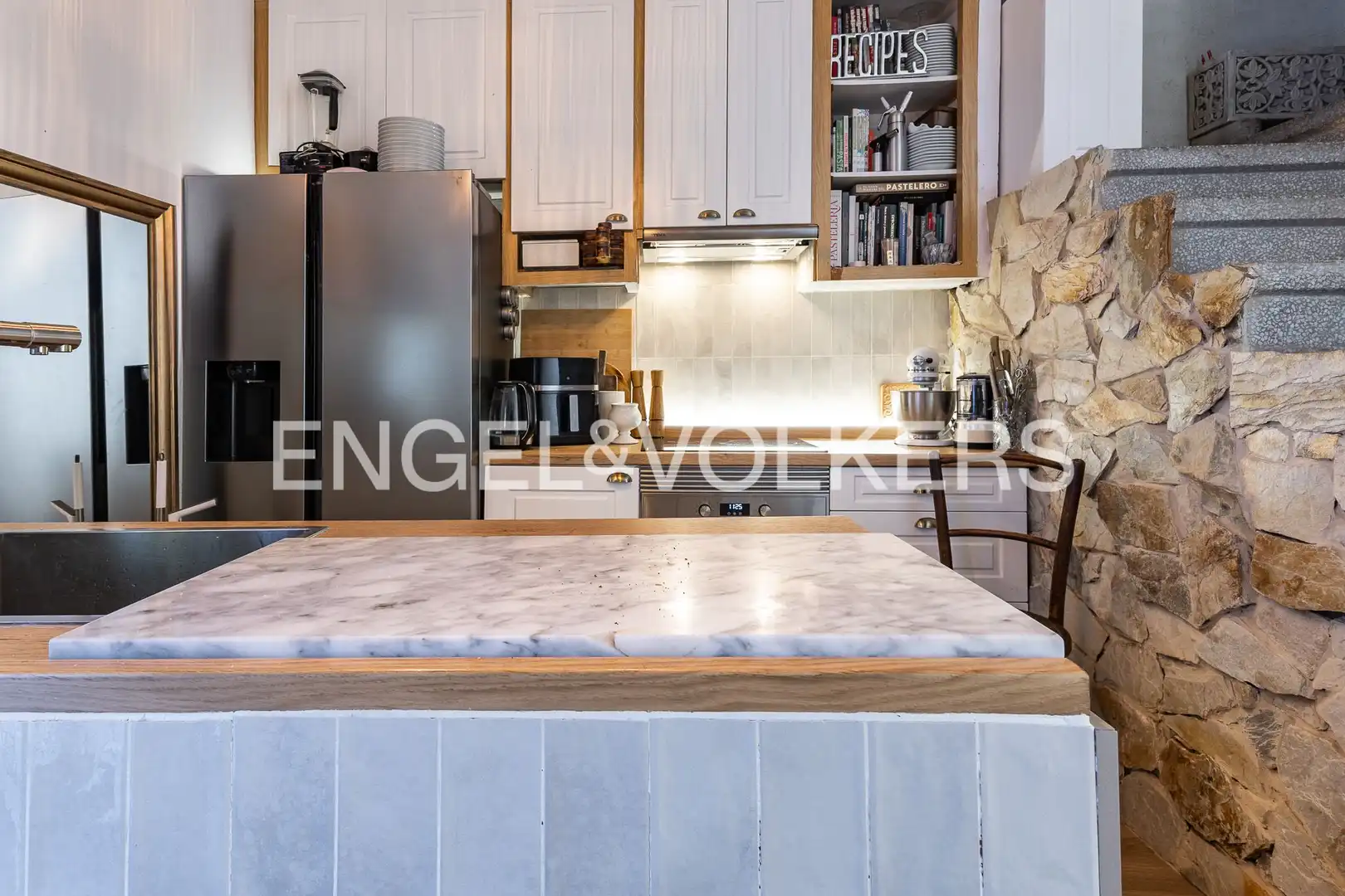Cocina de Casa adosada en venta en Mataró con Aire acondicionado, Calefacción y Amueblado
