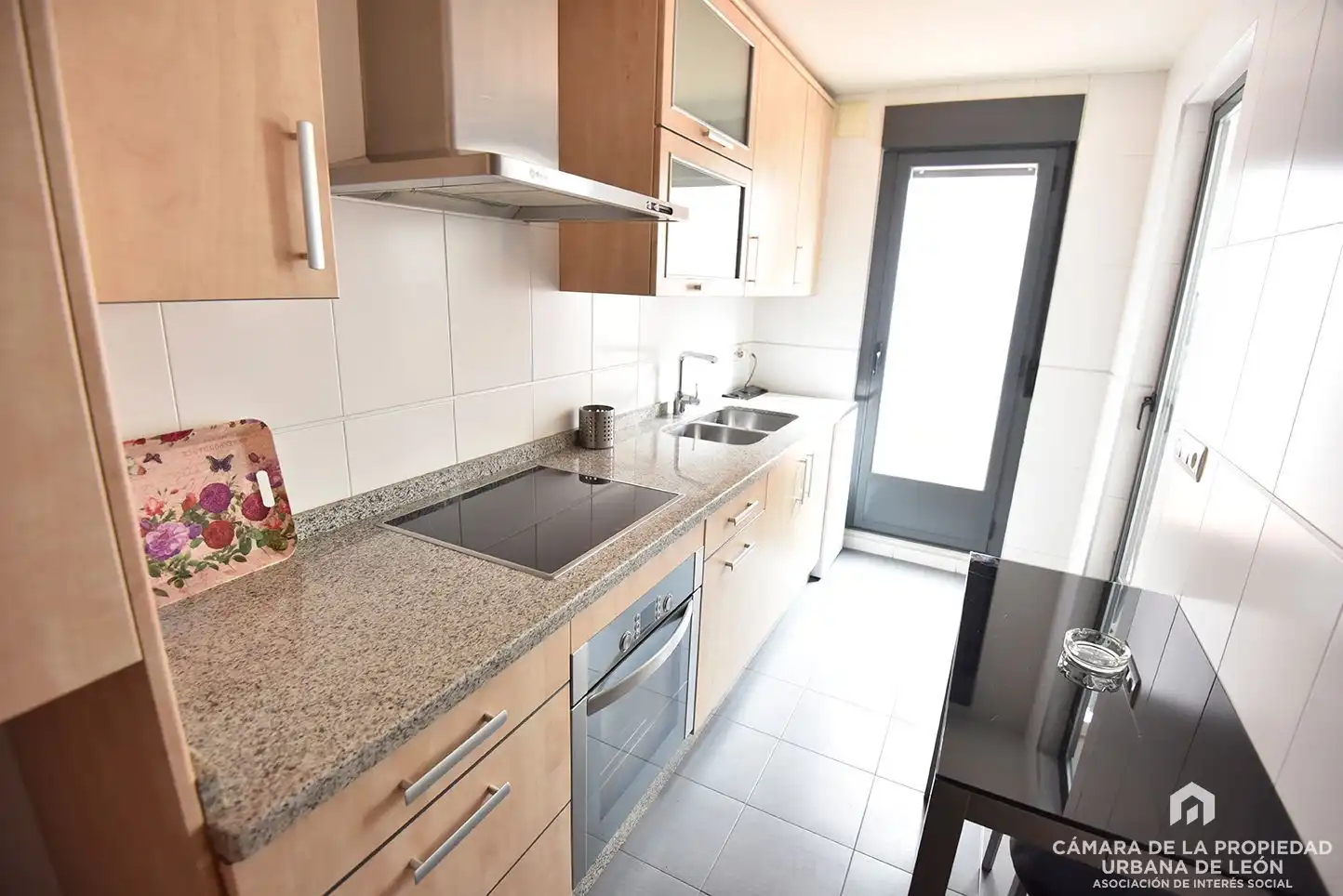 Küche von Wohnung zum Verkauf in San Andrés del Rabanedo mit Heizung, Terrasse und Abstellraum