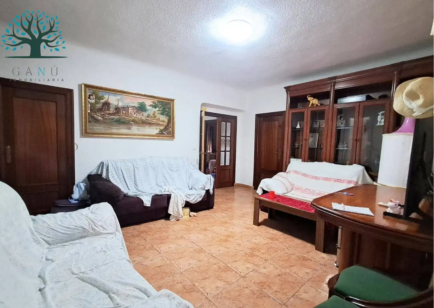 Sala de estar de Casa o chalet en venta en Mazarrón con Aire acondicionado, Terraza y Trastero