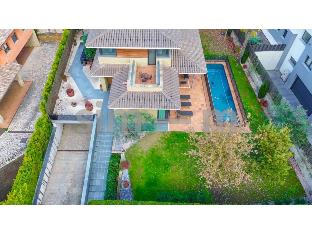 Vista exterior de Casa o chalet en venta en Sant Julià de Vilatorta con Aire acondicionado, Calefacción y Jardín privado