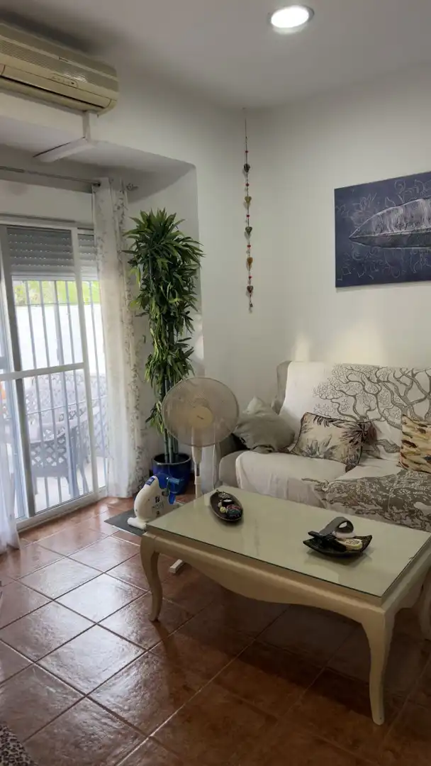 Sala d'estar de Casa o xalet en venda en Sevilla amb Aire condicionat i Moblat