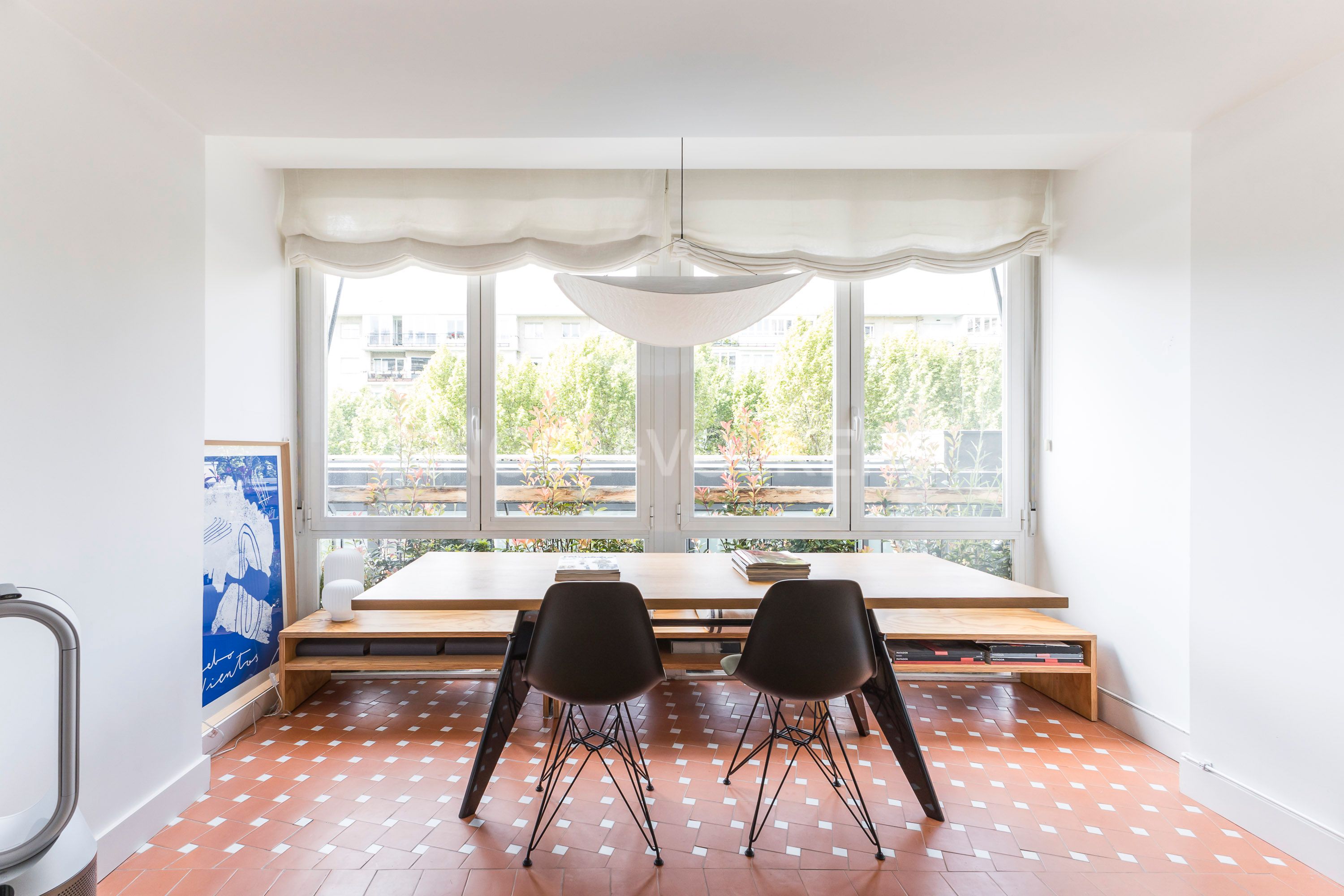 Dining room of Apartment for sale in  Madrid Capital  with Air Conditioner and Heating