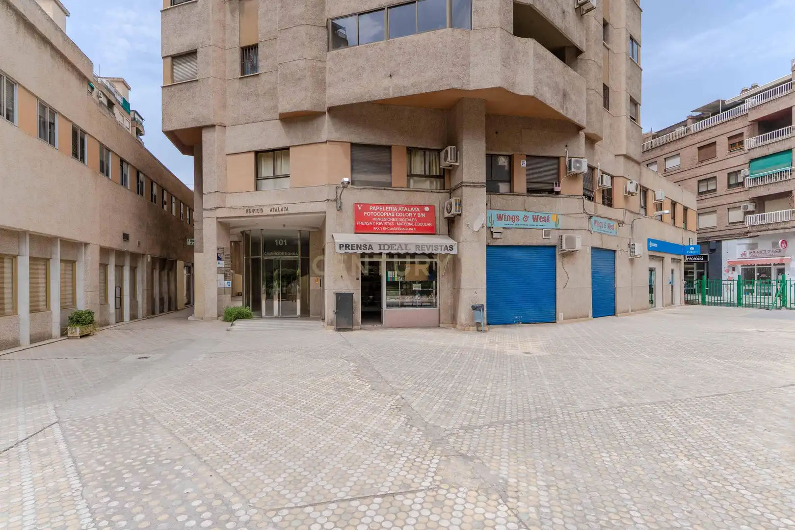 Vista exterior de Pis en venda en Granada
