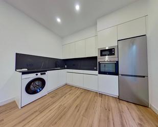 Kitchen of Flat to rent in  Madrid Capital  with Air Conditioner, Heating and Balcony