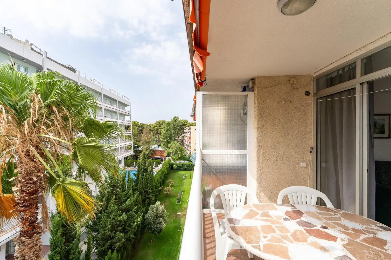 Terrasse von Wohnungen zum Verkauf in Salou mit Privatgarten, Terrasse und Gemeinschaftspool