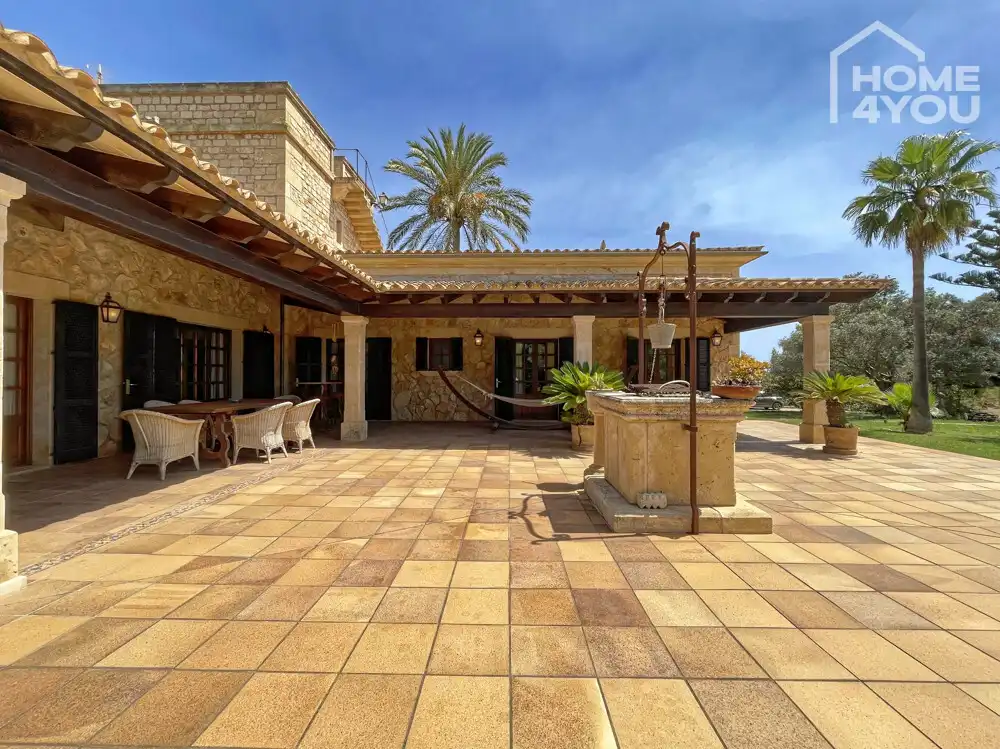 Terrassa de Casa o xalet en venda en Ses Salines amb Aire condicionat, Calefacció i Terrassa