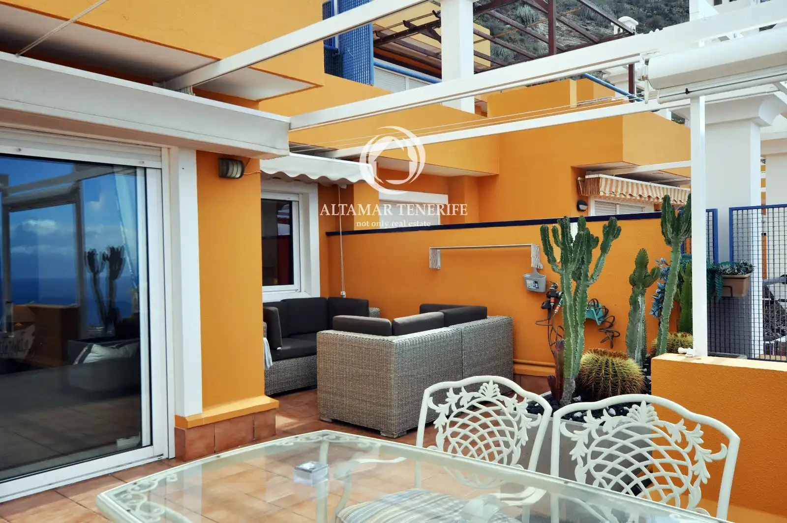 Terrassa de Apartament de lloguer en Adeje amb Terrassa, Traster i Piscina