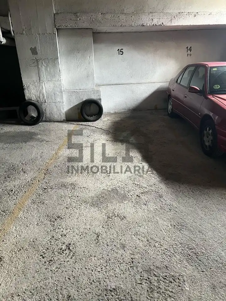 Parking of Flat for sale in Ourense Capital   with Heating, Parquet flooring and Storage room