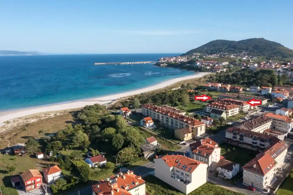 Vista exterior de Apartamento de alquiler en Fisterra con Trastero, Amueblado y Horno