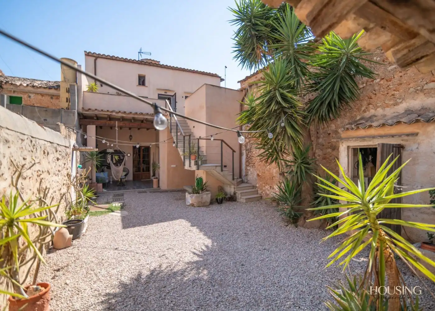 Vista exterior de Casa adosada en venta en Campos poble