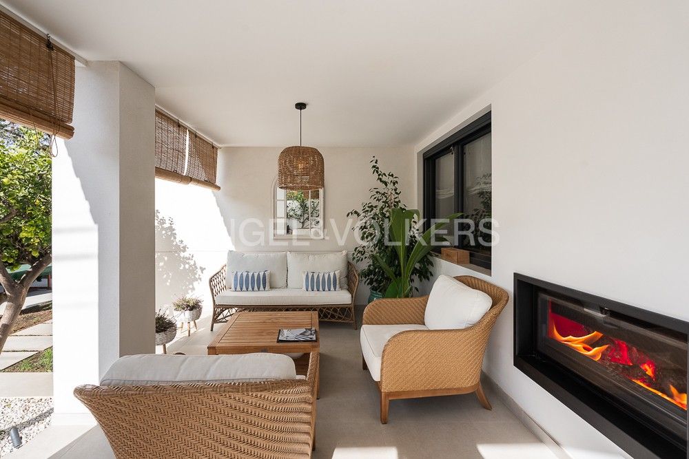 Terraza de Casa o chalet de alquiler en L'Eliana con Aire acondicionado, Calefacción y Jardín privado