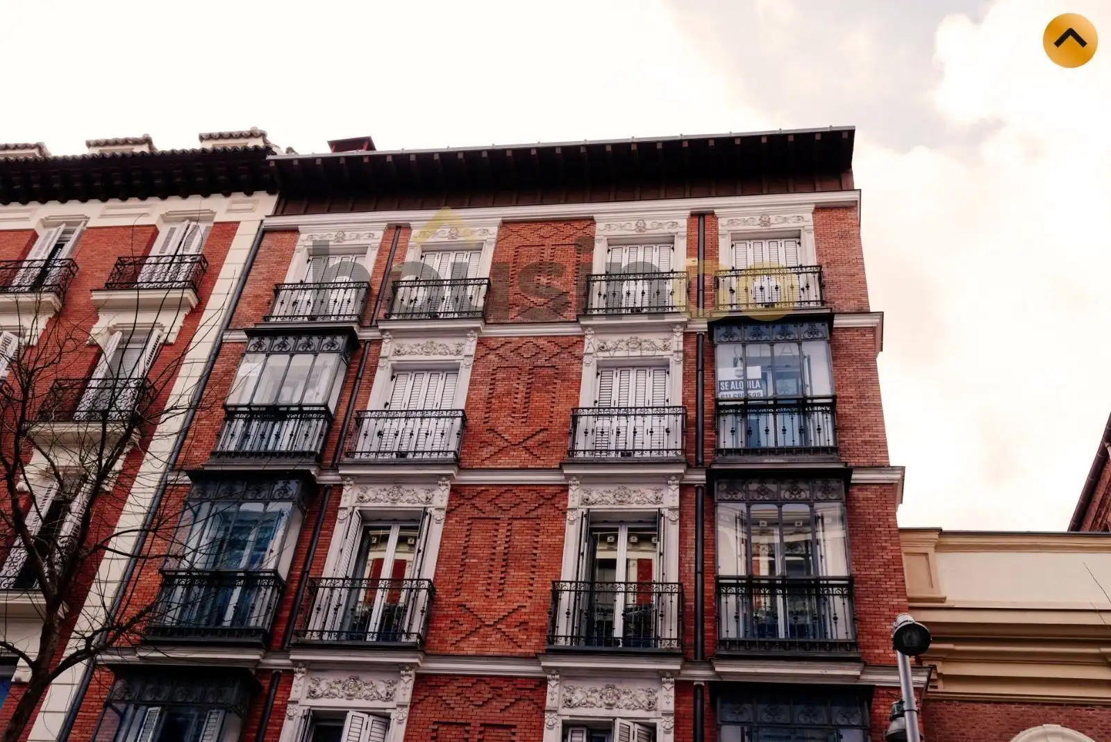 Vista exterior de Pis de lloguer en Madrid amb Calefacció, Parquet i Terrassa