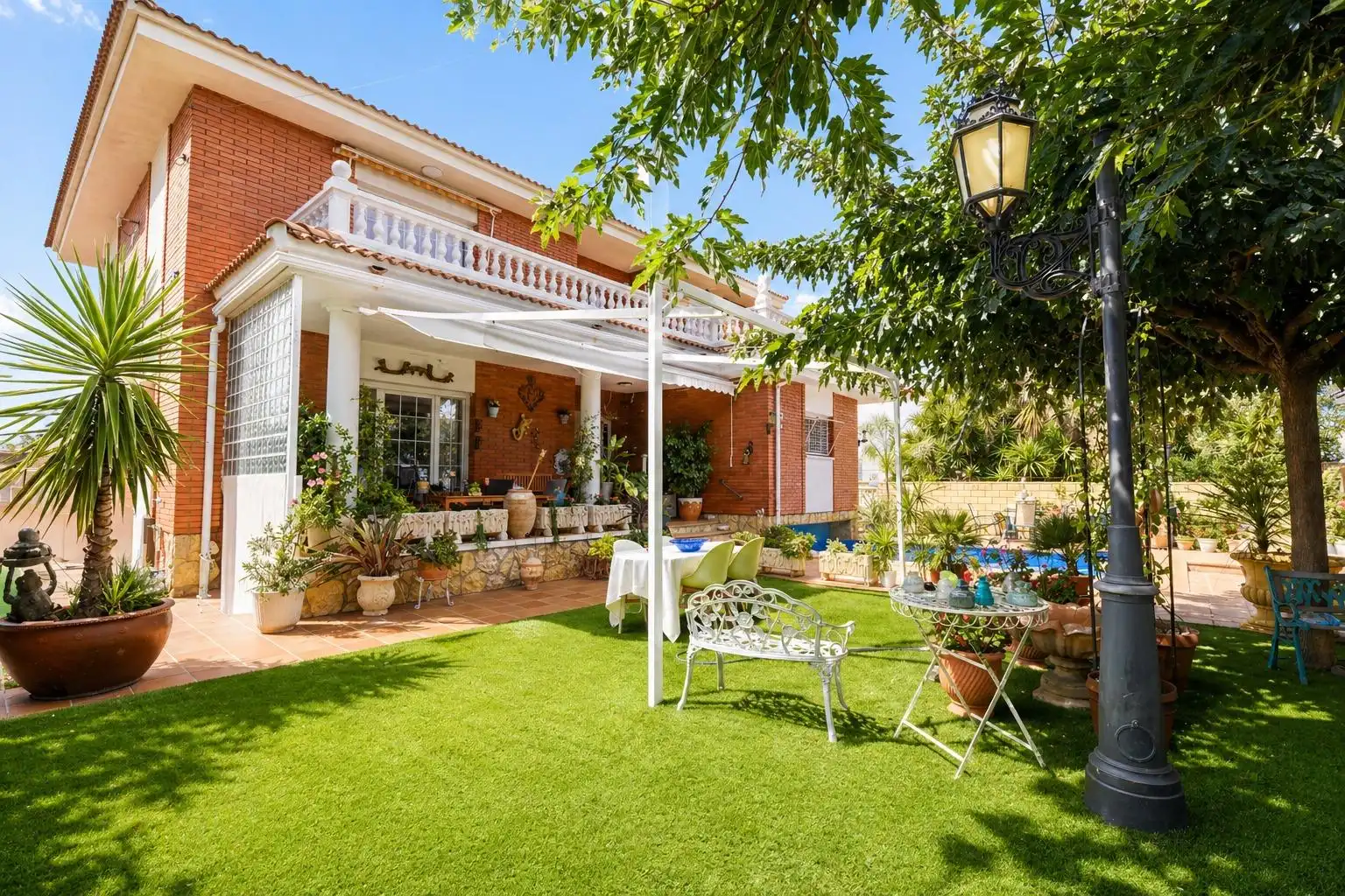 Jardín de Casa o chalet en venta en Mont-roig del Camp con Aire acondicionado, Calefacción y Jardín privado