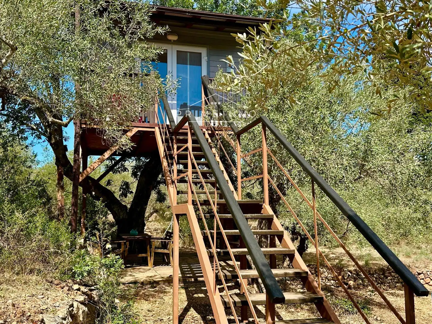 Vista exterior de Finca rústica en venta en Camarles con Calefacción, Terraza y Trastero