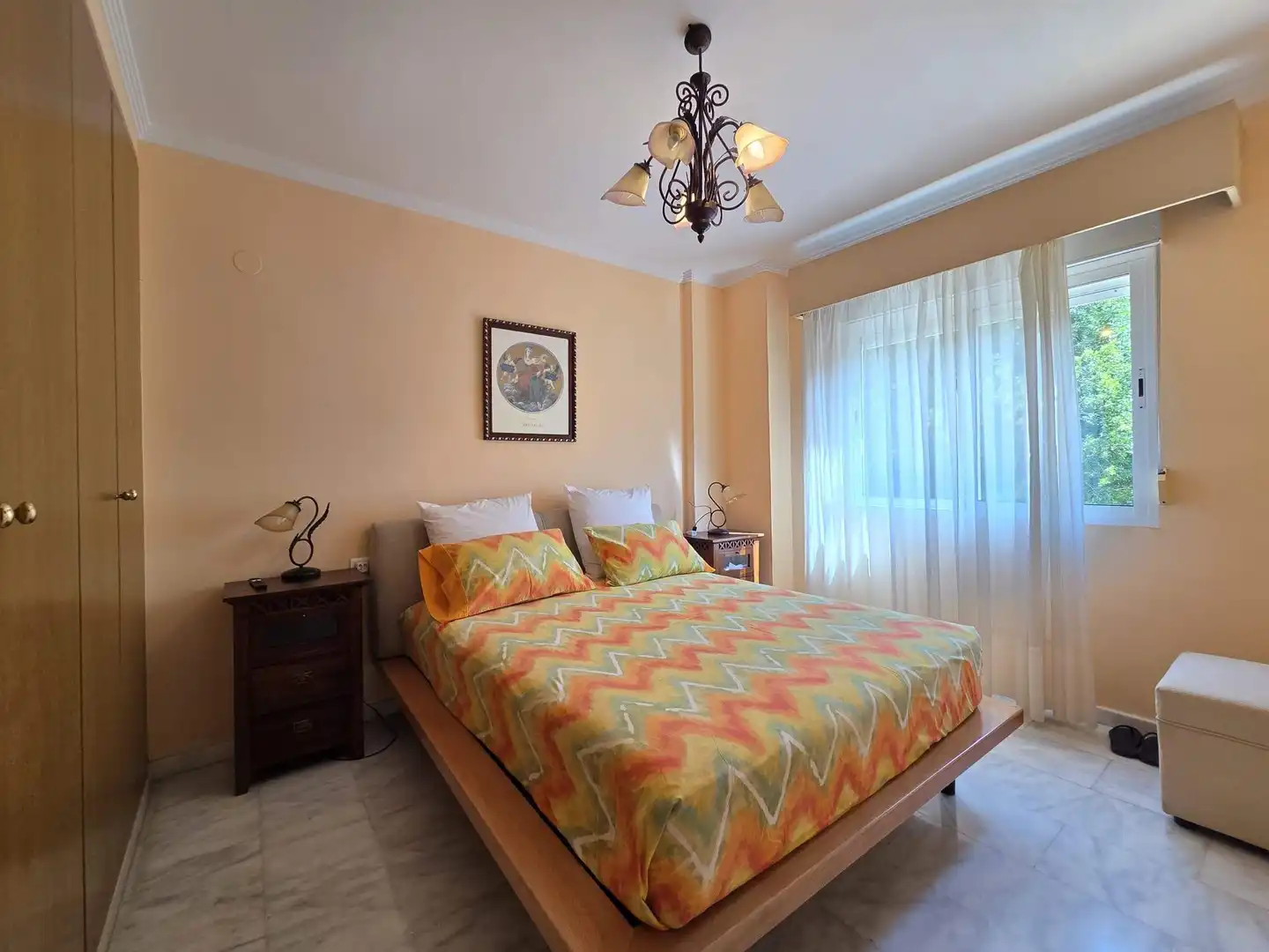 Dormitori de Casa adosada en venda en Gandia amb Aire condicionat, Jardí privat i Terrassa
