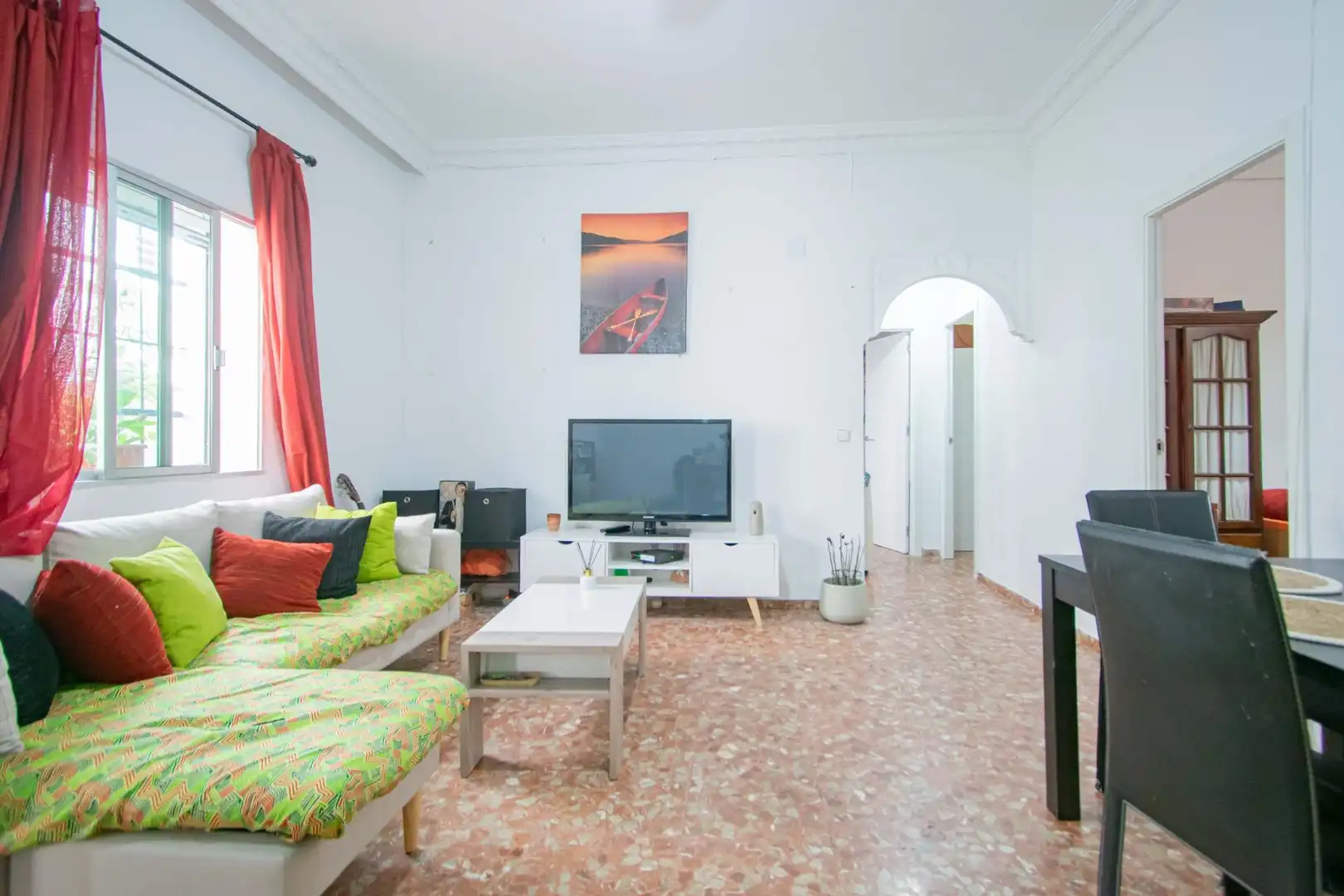 Living room of Flat for sale in Sevilla