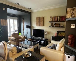 Living room of Flat for sale in  Valencia Capital  with Air Conditioner and Balcony