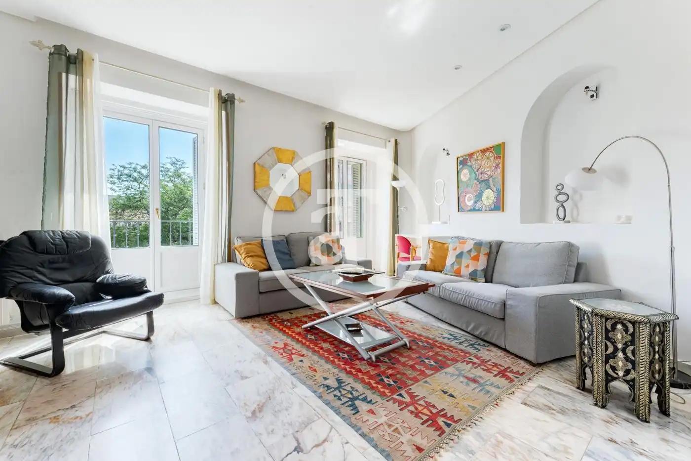 Living room of Flat for rent in Centro