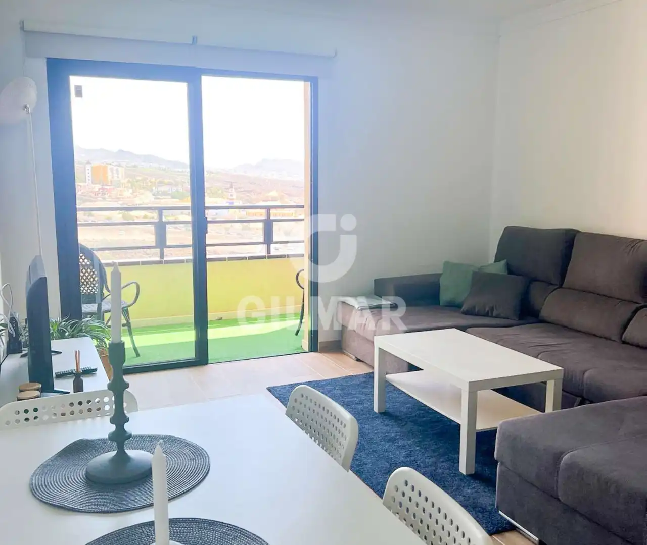 Living room of Flat for sale in Adeje  with Terrace, Furnished and Community pool