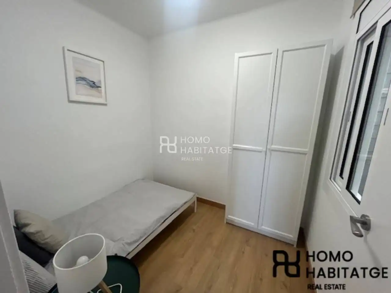 Schlafzimmer von Wohnung zum Verkauf in Rubí mit Parkett, Terrasse und Balkon