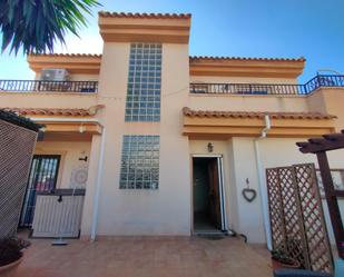 Exterior view of Single-family semi-detached for sale in San Miguel de Salinas  with Air Conditioner, Private garden and Terrace