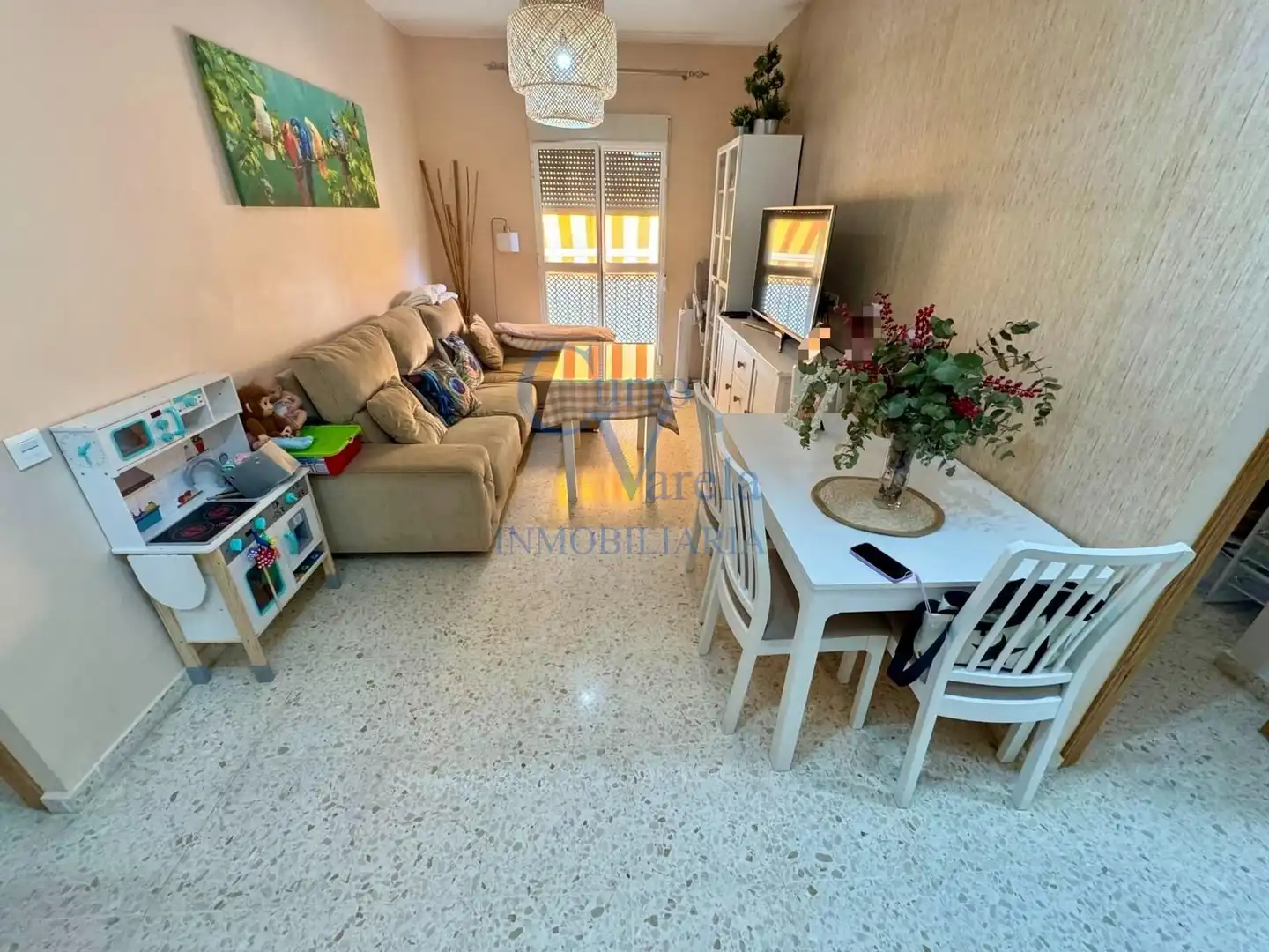 Sala de estar de Piso en venta en Dos Hermanas con Aire acondicionado, Calefacción y Terraza