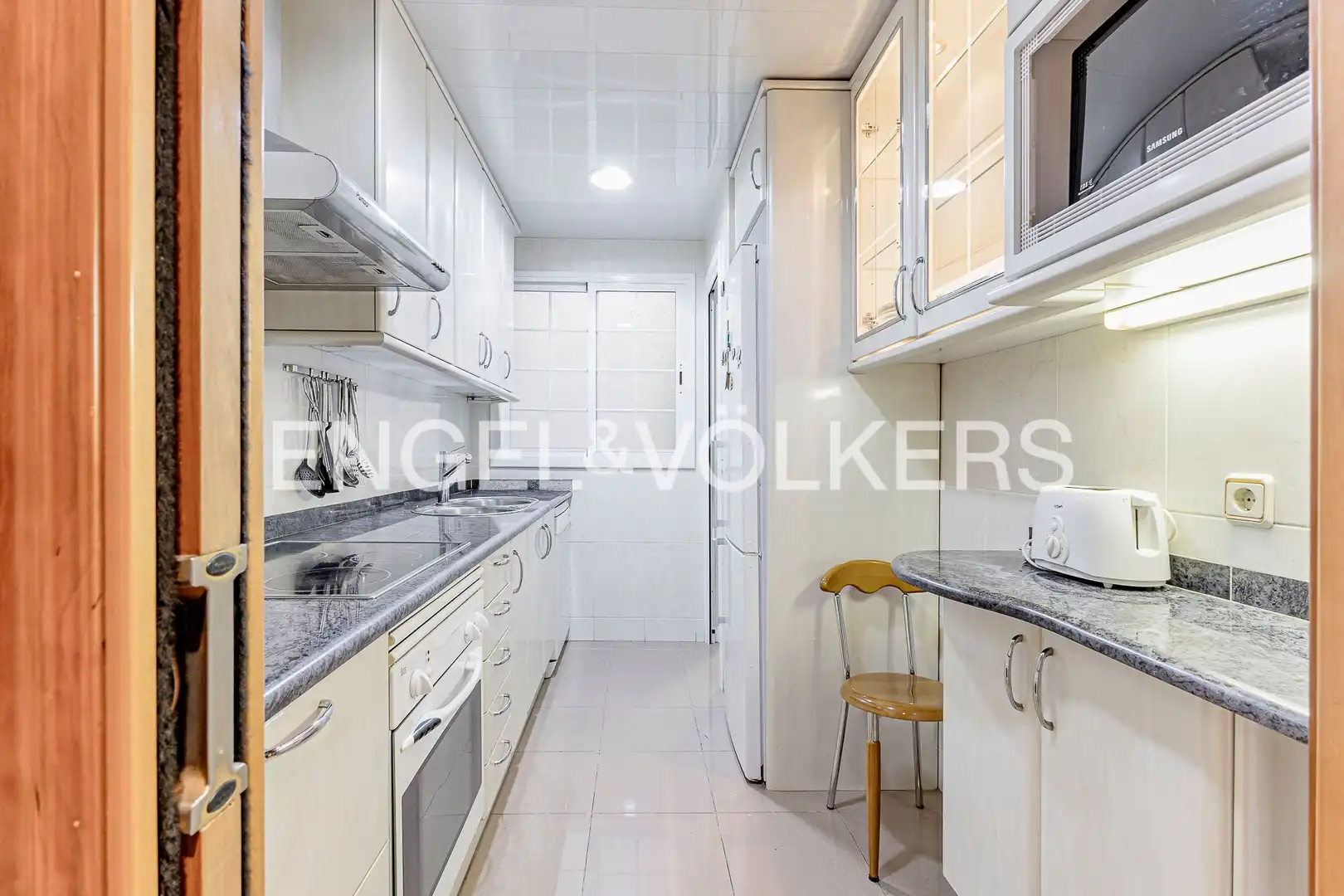 Kitchen of Flat for sale in Barcelona  with Air Conditioner, Heating and Furnished
