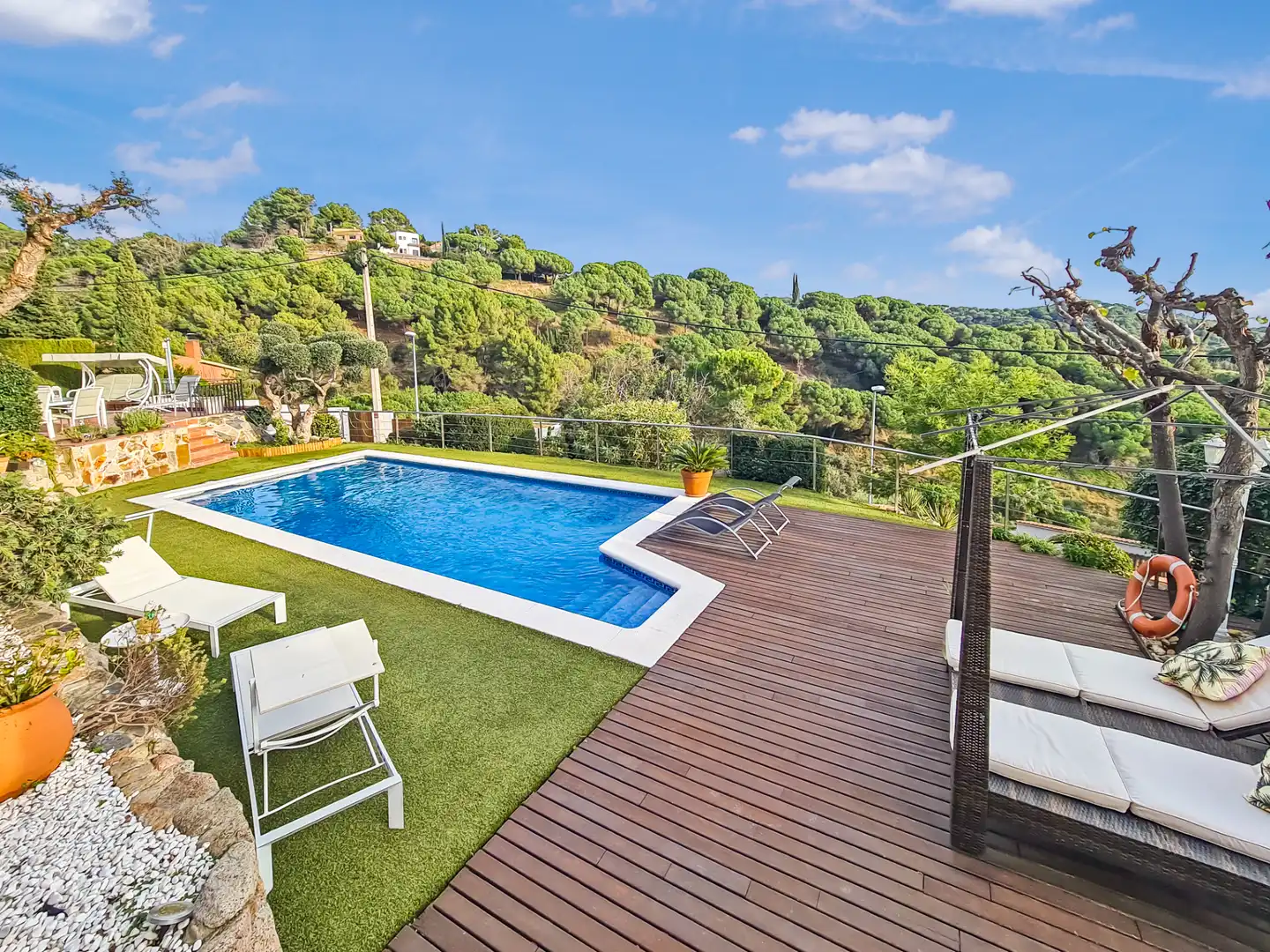 Piscina de Casa o chalet en venta en Alella con Calefacción, Jardín privado y Terraza