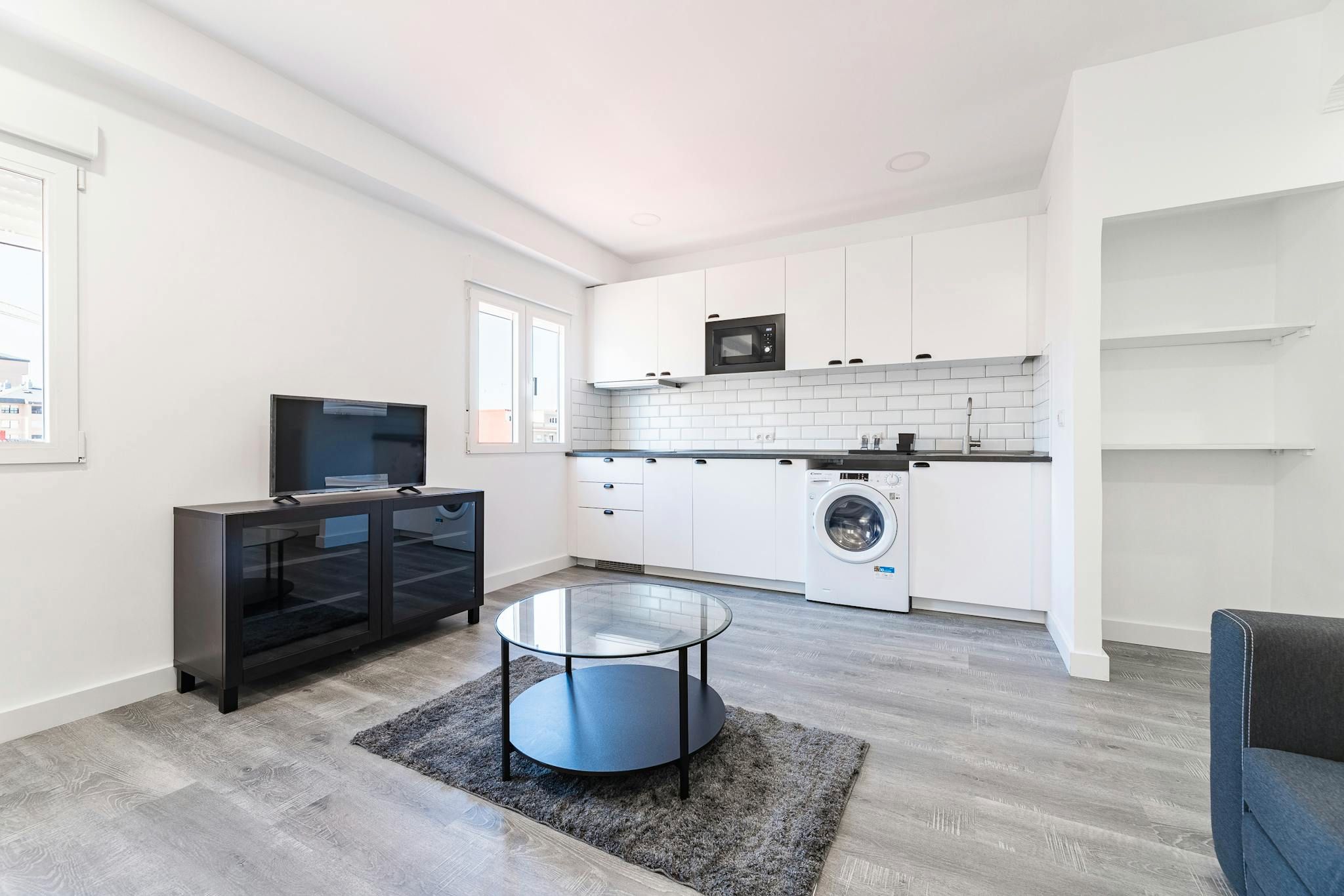 Bedroom of Flat for rent in  Valencia Capital  with Air Conditioner, Heating and Furnished