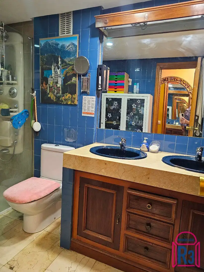 Badezimmer von Wohnung zum Verkauf in León Capital  mit Heizung, Terrasse und Abstellraum