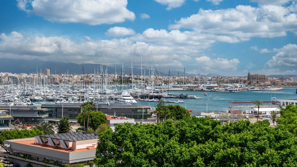 Exterior view of Attic for sale in  Palma de Mallorca  with Air Conditioner, Heating and Terrace