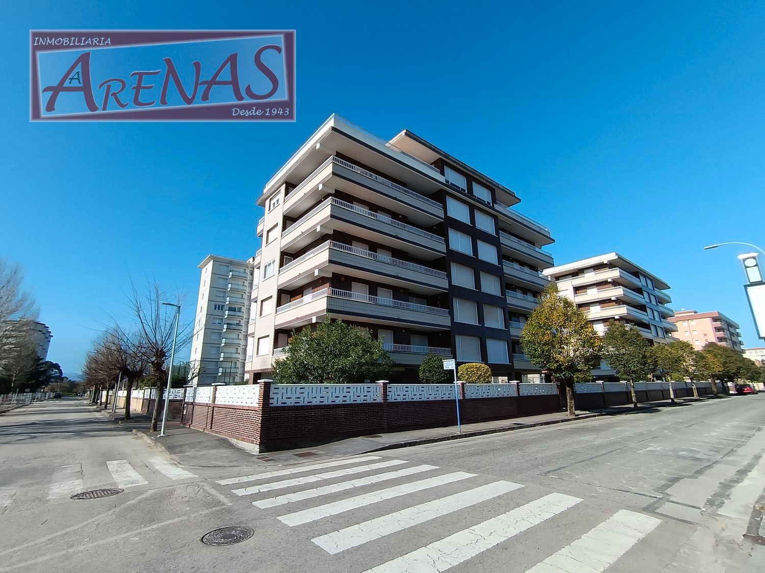 Exterior view of Flat for sale in Laredo  with Heating, Private garden and Parquet flooring