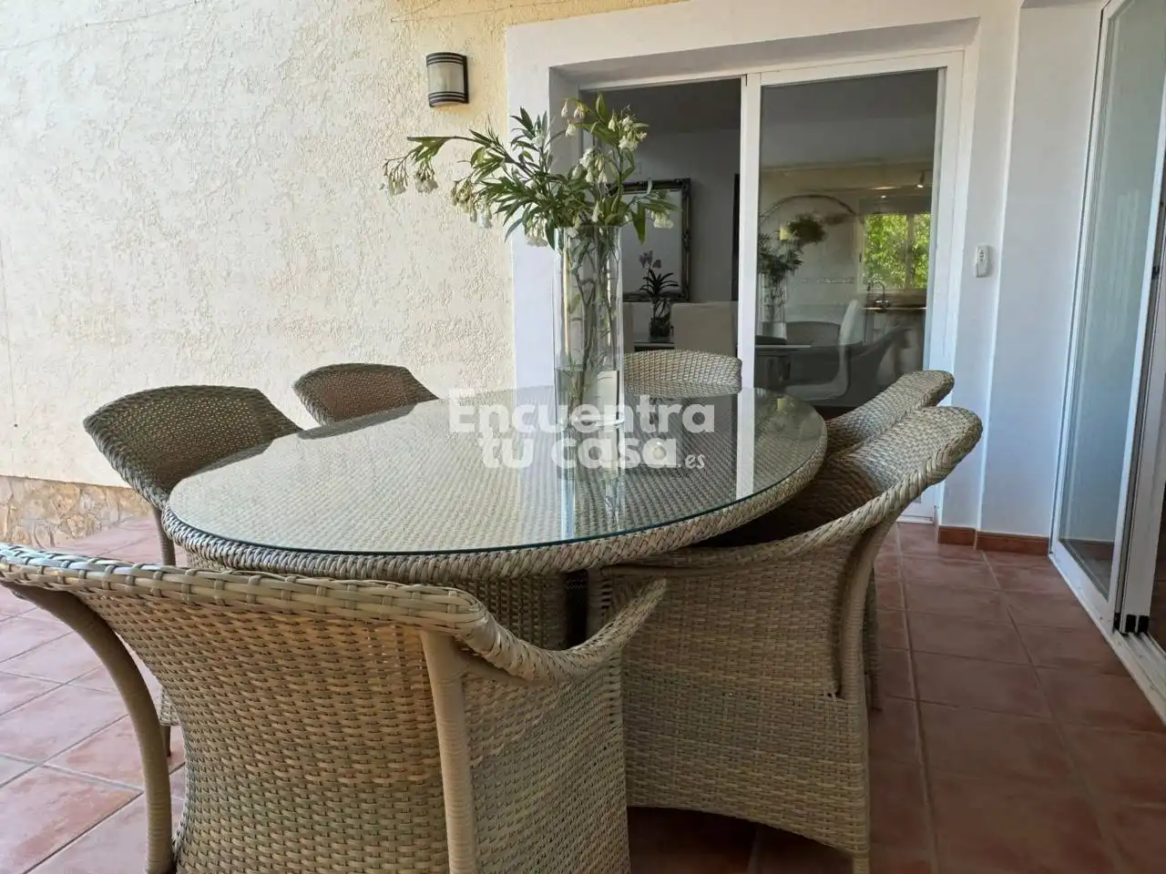 Terraza de Casa adosada de alquiler en Altea con Aire acondicionado, Calefacción y Jardín privado