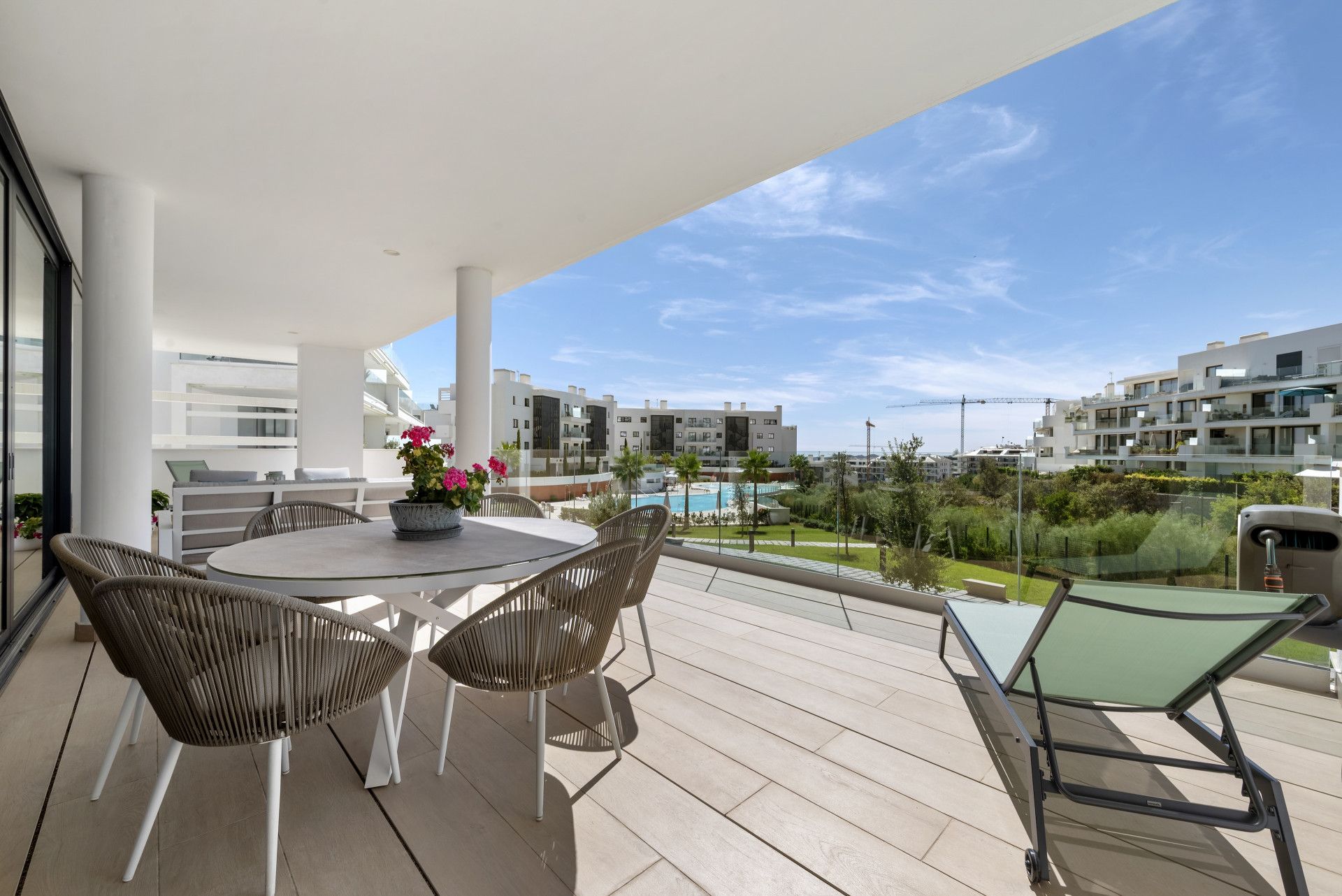 Terrassa de Apartament en venda en Fuengirola amb Aire condicionat, Terrassa i Piscina