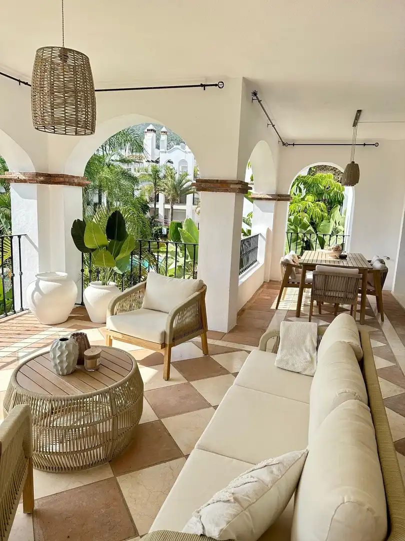 Terrassa de Apartament de lloguer en Marbella amb Aire condicionat, Terrassa i Traster