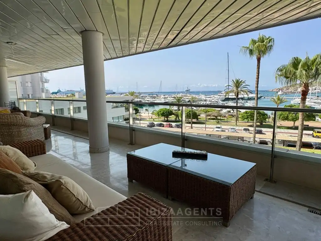 Terraza de Apartamento de alquiler en Eivissa con Aire acondicionado, Terraza y Amueblado