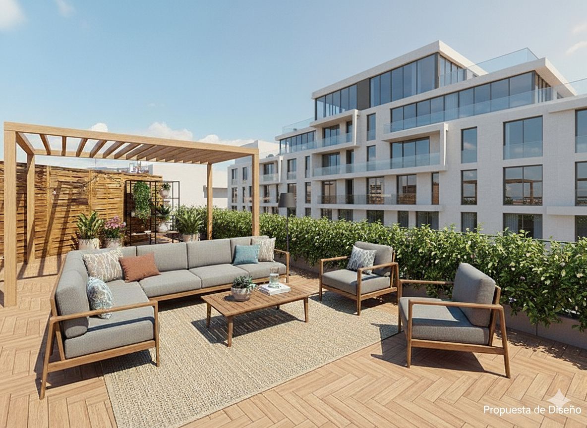 Terrace of Attic for sale in  Barcelona Capital  with Air Conditioner, Heating and Terrace