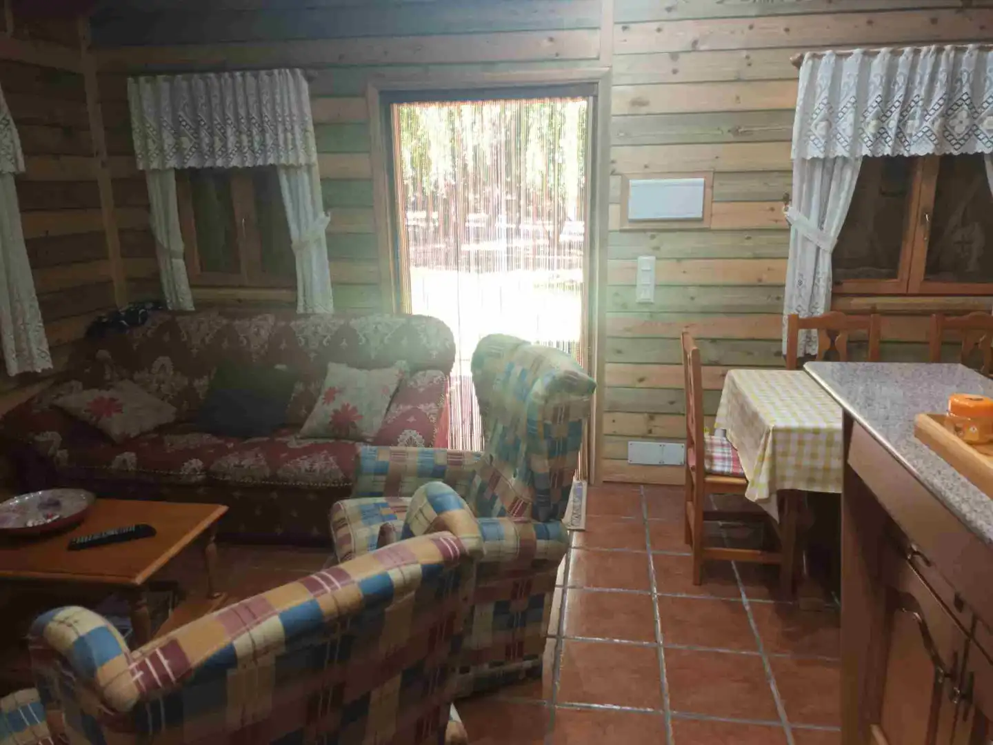Sala de estar de Casa o chalet en venta en Marugán con Jardín privado, Terraza y Piscina
