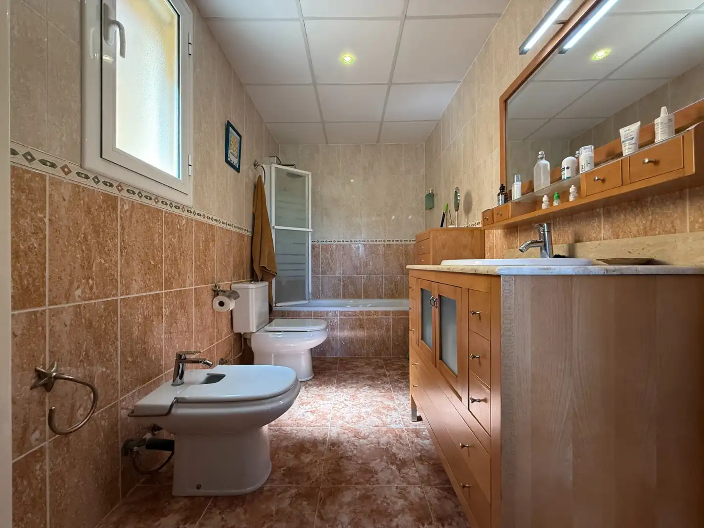 Bathroom of Detached homes for sale in Perafort  with Air Conditioner, Heating and Private garden
