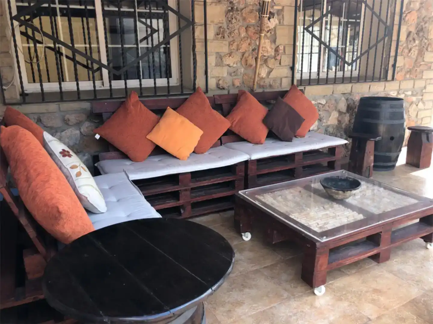 Terrassa de Casa o xalet en venda en Bonastre amb Aire condicionat i Piscina