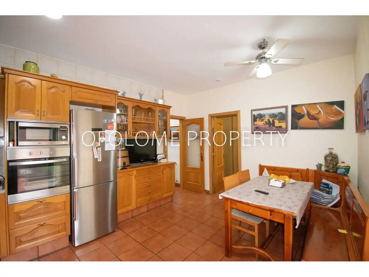 Kitchen of Houses for sale in Sabadell  with Air Conditioner, Heating and Terrace