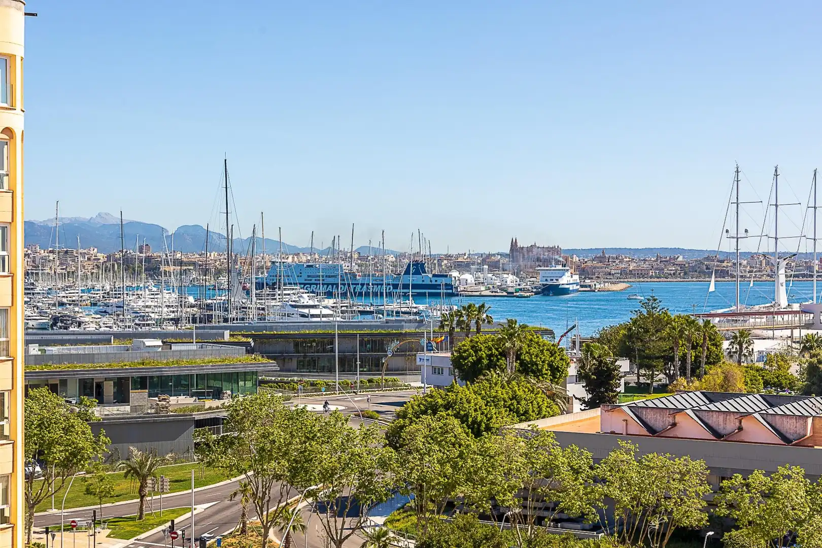 Vista exterior de Àtic en venda en  Palma de Mallorca amb Aire condicionat, Terrassa i Traster