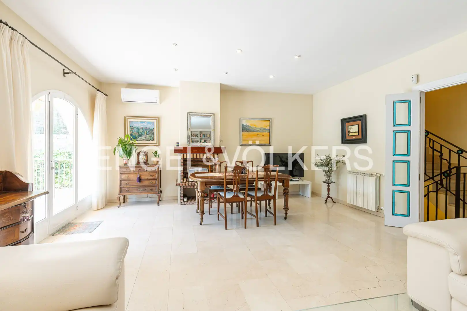 Dining room of Detached homes for sale in El Escorial  with Heating, Private garden and Terrace
